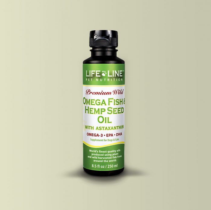 Omega Fish Hemp Seed Oil Life Line Pet Nutrition